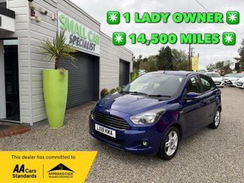 Ford Ka 1.2 Ti-VCT Zetec Hatchback 5dr Petrol Manual Euro 6 (85 ps)