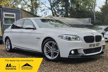 BMW 5 Series 2.0 520d M Sport Saloon 4dr Diesel Auto Euro 6 (s/s) (190 ps)