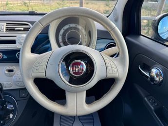 Fiat 500c 1.2 Lounge Convertible 2dr Petrol Auto Euro 5 (69 bhp)