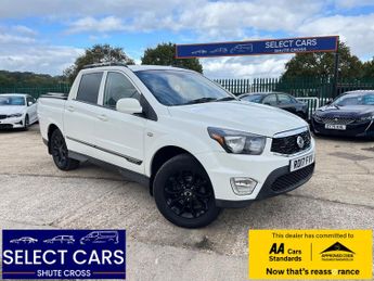 Ssangyong Musso 2.2D EX Pickup Double Cab 4dr Diesel Manual 4WD Euro 6 (178 ps)