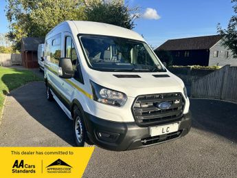 Ford Transit 23 REG  2.0 350 EcoBlue Leader Welfare van 7 seat 5dr Diesel Man