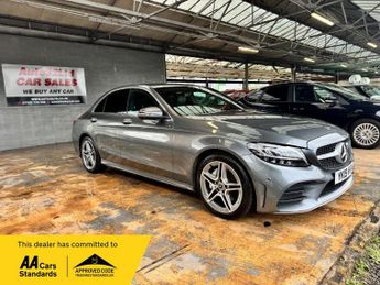 Mercedes C Class 2.0 C220d AMG Line Saloon 4dr Diesel G-Tronic+ Euro 6 (s/s) (194