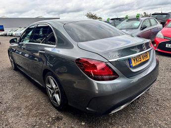 Mercedes-Benz C Class 2.0 C220d AMG Line Saloon 4dr Diesel G-Tronic+ Euro 6 (s/s) (194