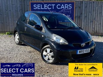 Toyota AYGO 1.0 VVT-i Black Hatchback 3dr Petrol Manual Euro 4 (AC) (67 bhp)