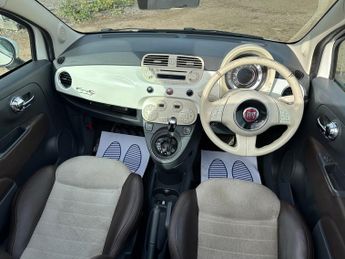 Fiat 500c 1.2 Lounge Convertible 2dr Petrol Auto Euro 5 (69 bhp)