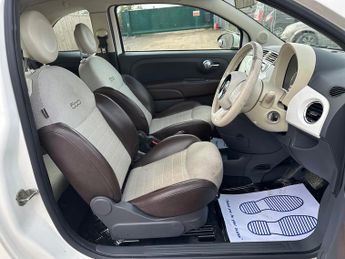 Fiat 500c 1.2 Lounge Convertible 2dr Petrol Auto Euro 5 (69 bhp)