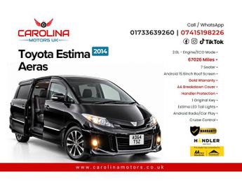 Toyota Estima 2.4L PETROL - 7 SEATER - ULEZ/CAZ PASS - FREE 15MONTHS GOLD WARR