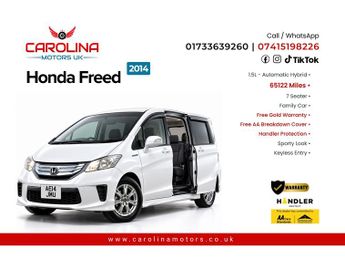 Honda Freed 1.5L HYBRID-AUTOMATIC-7 SEATS FAMILY CAR-ULEZ/CAZ PASS-FREE 15MO