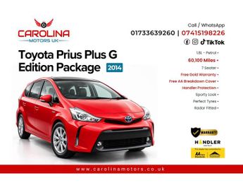 Toyota Prius Prius+ 1.8L HYBRID - PANORAMIC DUAL SUNROOF - 7 SEATER-ULEZ/CAZ 