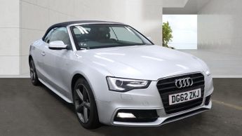 Audi A5 Cabriolet 1.8 TFSI S line Convertible 2dr Petrol Multitronic Euro 5 (s/s) 