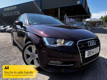 Audi A3 1.8 TFSI Sport Sportback 5dr Petrol S Tronic quattro Euro 6 (s/s