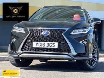 Lexus RX 3.5 450h V6 F Sport SUV 5dr Petrol Hybrid CVT 4WD Euro 6 (s/s) (