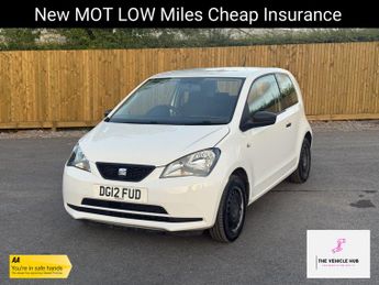 SEAT Mii 1.0 12v S AC Hatchback 3dr Petrol Manual Euro 5 (60 ps)