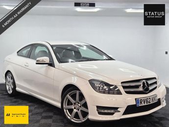 Mercedes C Class 1.8 C250 BlueEfficiency AMG Sport Coupe 2dr Petrol G-Tronic+ Eur