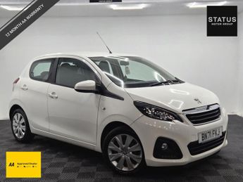 Peugeot 108 1.0 Active Hatchback 5dr Petrol 2 Tronic Euro 6 (s/s) (72 ps)