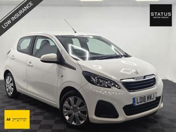 Peugeot 108 1.0 Active Hatchback 5dr Petrol 2 Tronic Euro 6 (68 ps)