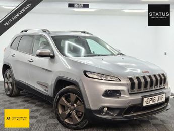 Jeep Cherokee 2.2 MultiJetII 75th Anniversary SUV 5dr Diesel Auto 4WD Euro 6 (