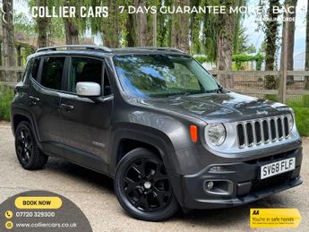 Jeep Renegade 1.6 MultiJetII Limited SUV 5dr Diesel Manual Euro 6 (s/s) (120 p