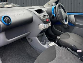 Toyota AYGO 1.0 VVT-i Blue Hatchback 5dr Petrol MultiMode Euro 4 (67 bhp)