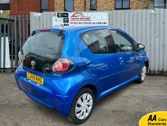 Toyota AYGO 1.0 VVT-i Blue Hatchback 5dr Petrol MultiMode Euro 4 (67 bhp)