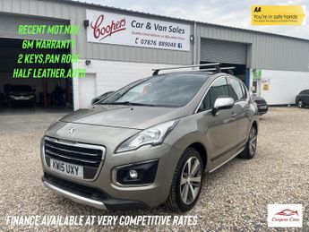 Peugeot 3008 2.0 HDi Allure SUV 5dr Diesel Auto Euro 5 (163 ps)