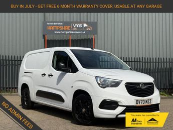 Vauxhall Combo 1.5 Turbo D 2300 Sportive Panel Van 4dr Diesel Manual L2 H1 Euro