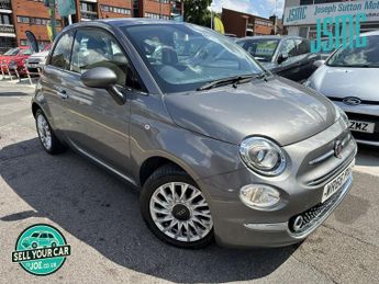 Fiat 500 1.2 Lounge Hatchback 3dr Petrol Manual Euro 6 (s/s) (69 bhp)