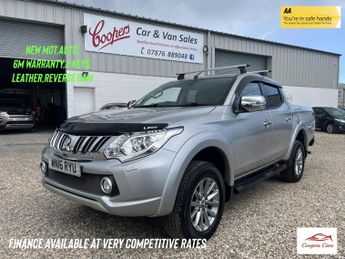 Mitsubishi L200 2.4 DI-D DC Barbarian Pickup Double Cab 4dr Diesel Auto 4WD Euro