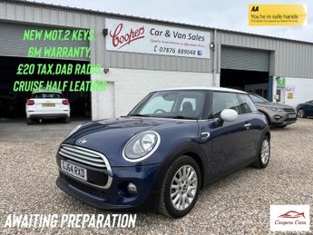 MINI Hatch 1.5 Cooper Hatchback 3dr Petrol Manual Euro 6 (s/s) (136 ps)