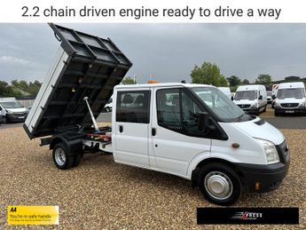 Ford Transit Tipper 2.2 TDCi 350 Chassis Cab 4dr Diesel Manual RWD L4 (DRW) (