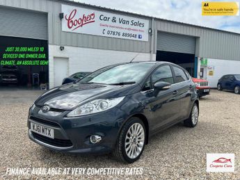 Ford Fiesta 1.4 Titanium Hatchback 5dr Petrol Manual (133 g/km, 94 bhp)
