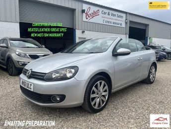 Volkswagen Golf TDi 1.6 TDI BlueMotion Tech SE Cabriolet 2dr Diesel Manual Euro 5 (s