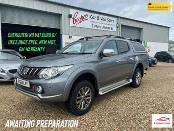 Mitsubishi L200 2.4 DI-D DC Barbarian Pickup Double Cab 4dr Diesel Manual 4WD Eu