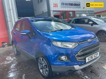 Ford EcoSport 1.0T EcoBoost Titanium SUV 5dr Petrol Manual 2WD Euro 5 (s/s) (1