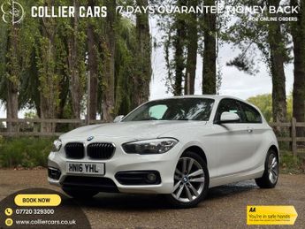 BMW 118 1.5 118i Sport Hatchback 3dr Petrol Manual Euro 6 (s/s) (136 ps)