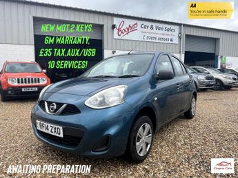 Nissan Micra 1.2 Visia Hatchback 5dr Petrol Manual Euro 5 (80 ps)