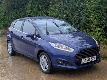 Ford Fiesta 1.25 Zetec Hatchback 5dr Petrol Manual Euro 6 (82 ps)