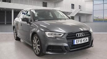Audi A3 1.0 TFSI Black Edition Sportback 5dr Petrol S Tronic Euro 6 (s/s