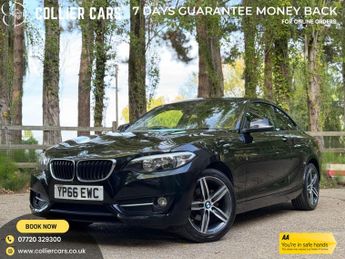 BMW 218 2.0 218d Sport Coupe 2dr Diesel Manual Euro 6 (s/s) (150 ps)