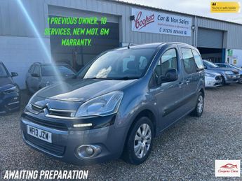 Citroen Berlingo 1.6 HDi Plus Multispace MPV 5dr Diesel Manual Euro 5 (90 ps)