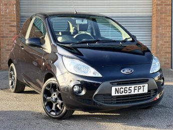 Ford Ka 1.2 Zetec Black Edition Hatchback 3dr Petrol Manual Euro 6 (s/s)