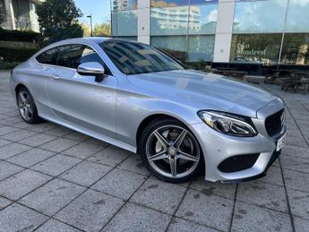 Mercedes C Class 2.1 C220d AMG Line Coupe 2dr Diesel G-Tronic+ Euro 6 (s/s) (170 