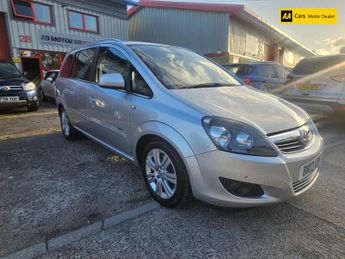 Vauxhall Zafira 1.7 CDTi ecoFLEX Design MPV 5dr Diesel Manual Euro 5 (SNav) (110