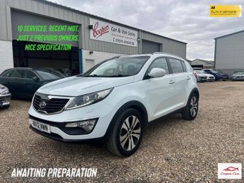 Kia Sportage 1.7 CRDi EcoDynamics 3 SUV 5dr Diesel Manual 2WD Euro 5 (s/s) (1