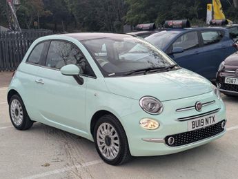 Fiat 500 1.2 Lounge Hatchback 3dr Petrol Manual Euro 6 (s/s) (69 bhp)