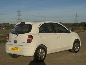 Nissan Micra 1.2 12V Acenta Hatchback 5dr Petrol CVT Euro 5 (80 ps)