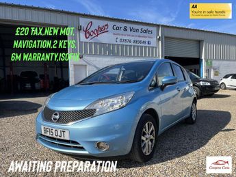 Nissan Note 1.2 12V Acenta Premium Hatchback 5dr Petrol Manual Euro 5 (s/s) 