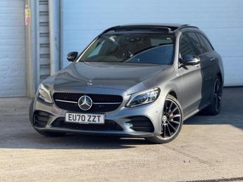 Mercedes-Benz C Class 1.5 C200 MHEV AMG Line Night Edition (Premium Plus) G-Tronic+ Eu