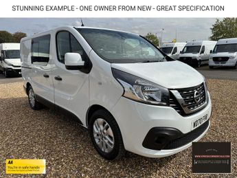 Nissan NV300 2.0 dCi 30 Tekna Crew Van Double Cab 5dr Diesel Manual L1 H1 Eur
