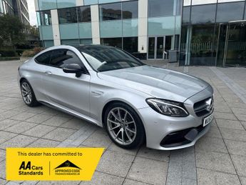 Mercedes C Class 4.0 C63 V8 BiTurbo AMG (Premium) Coupe 2dr Petrol SpdS MCT Euro 